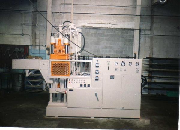 100 ton Stokes automatic molding press after remanufacturing
