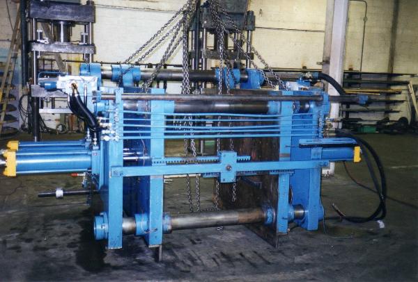 200 ton 4 platen press