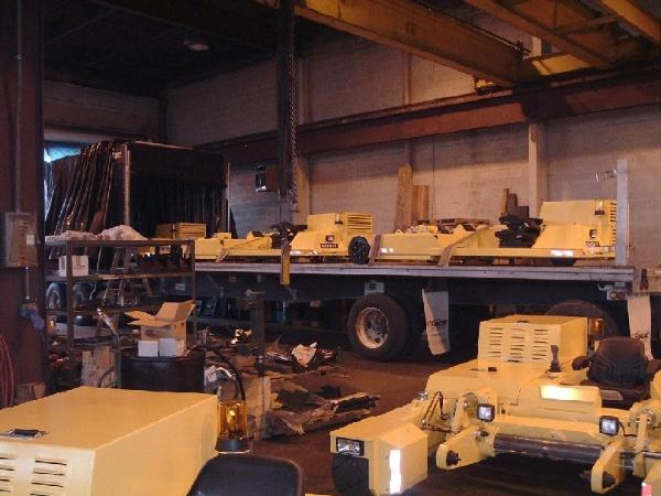 Plant overview of truck loading area